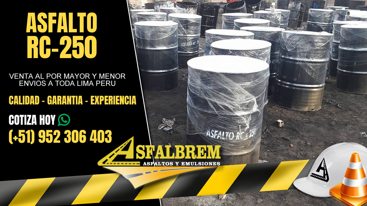 venta de asfalto rc250