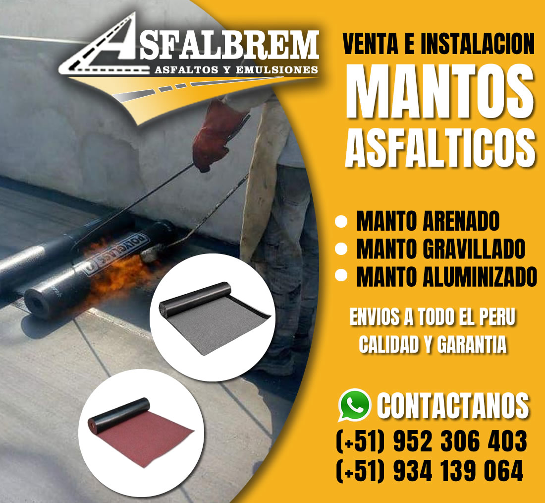 instalacion de manto asfaltico aluminizado
