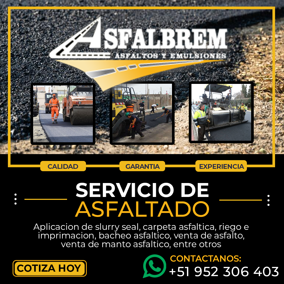 riego de asfalto